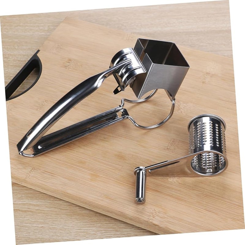 304 Stainless Steel Professional Cheese Grater Shredder Easy to Clean - Image 2